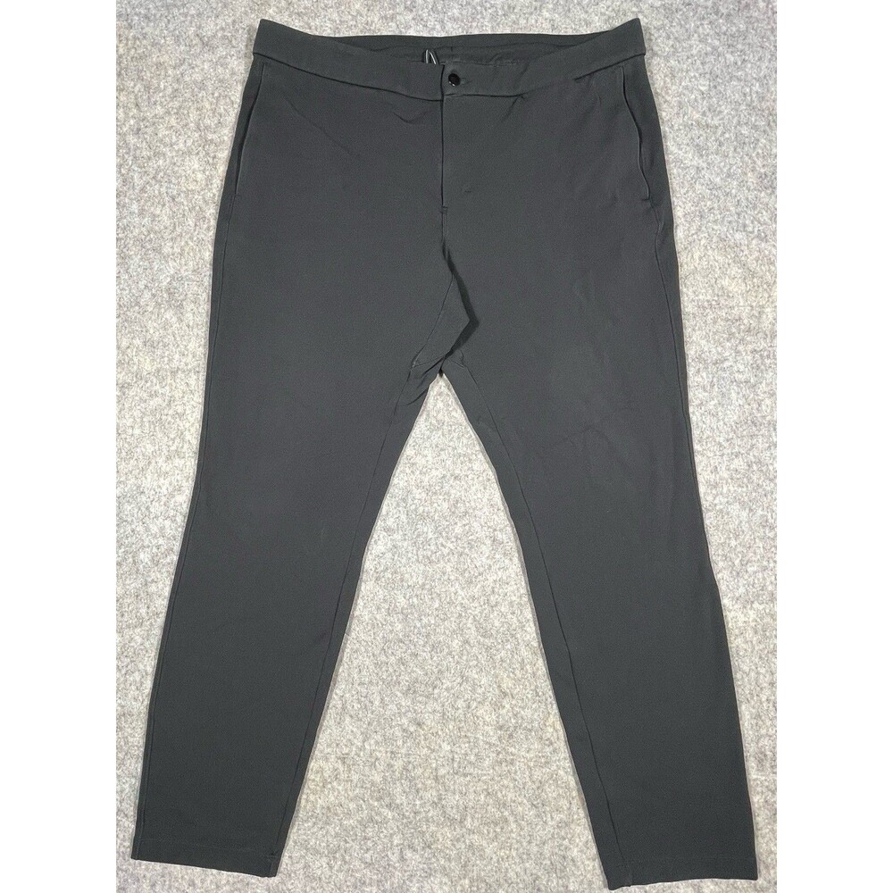 Lululemon Athletica Pants Men’s Size 40 Black Golf Stretch Pockets Adj. Waist